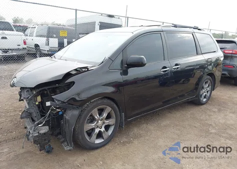 2015 Toyota Sienna Se 8 Passenger из США, поврежденный, VIN 5TDXK3DCXFS528987